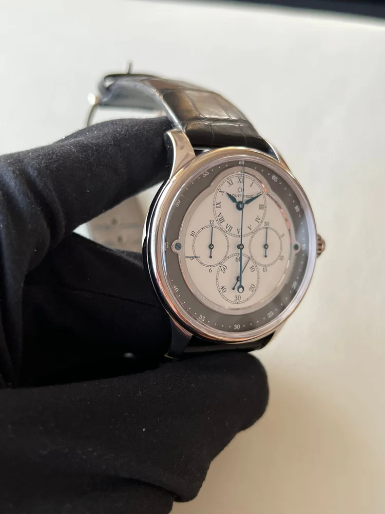 Jaquet-Droz Complication La Chaux-De-Fonds Chrono Monopusher
